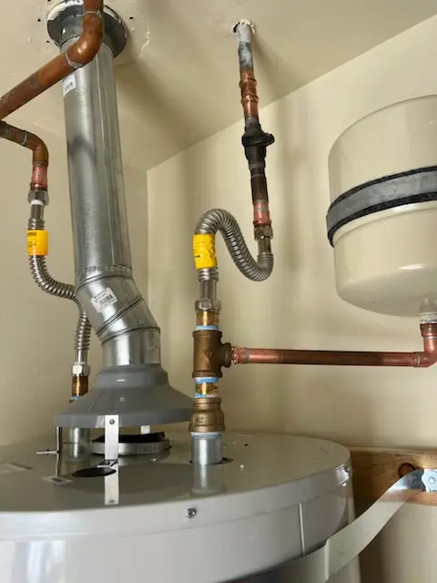 Water heater installation and plumbing repair in Gordon